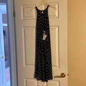 1.State Navy and White Dress